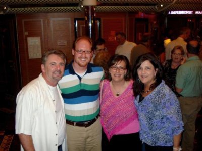  Jernigans with Justin and Heidi McCartney - Family Life Cruise 2008