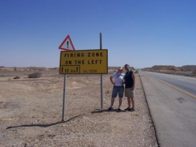 Anne and DJ - Negev Desert 2006