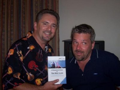 Chuck King and DJ release their book in Israel 2006