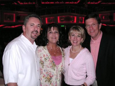 DJ and Mel with Dennis and Barbara Rainey