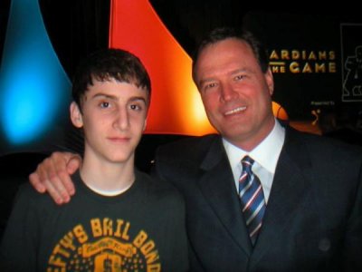 Judah with Bill Self in 2005