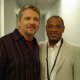 Kirk Whalum, sax artist, with DJ for Helpline taping - San Diego 2008